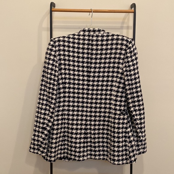 ✨NWT✨ ZARA Houndstooth Blazer - Picture 6 of 8
